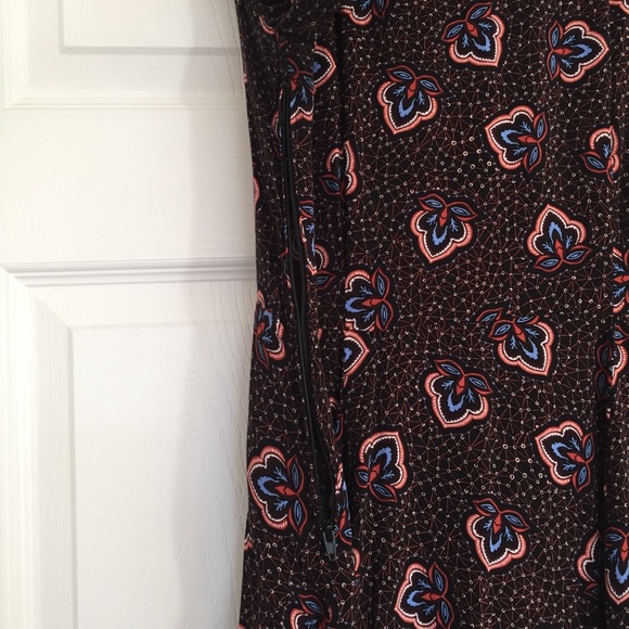 H&M Brown Paisley Dress - Picture 10 of 12